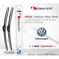 ราคา [VOLKSWAGEN] NAKAMICHI NRF30 Wiper 1 Pasang Depan Volkswagen Polo Hatchback Sedan Beetle Vento Tiguan Car Wiper Premium (29542620615)