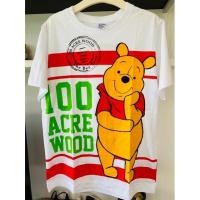 ราคา เสื้อยืดลิขสิทธิ์แท้ ไซส์ใหญ่ หมีพูห์ Pooh ไซส์FF (23906822034)