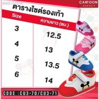 ราคา ✺✾♞รองเท้าเด็ก Disney Tsum Tsum ลิขสิทธิ์แท้ 6เดือน - ขวบกว่า ใส่เดินแล้วมีเสียง ไม่ต้องกลัวน้องหาย ขอบนุ่ม กันรองเท้าก (14122139161)