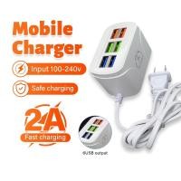 ราคา ปลั๊กไฟ USB 6พอร์ต ปลั๊ก USB ปลั๊กพ่วง ปลั๊กต่อไฟฟ้า (25175847801)