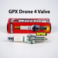 ราคา หัวเทียนBRISK PREMIUM ZS ไร้เขี้ยวGPX Drone 4 Valve Spark Plug(SZ01RA)รองรับเฉพาะเบนซิน95 Made in EU (22414293691)