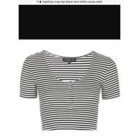 ราคา Topshop Crop top uk12 (84574896)