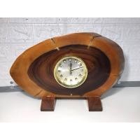 ราคา [นาฬิกามือสองญี่ปุ่น] #T13 นาฬิกาตั้งโต๊ะ CITIZEN CRYSTRON จอกระจก บอดี้ไม้ นาฬิกา clock สินค้ามือสองจากญี่ปุ่น (24331137244)