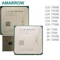 ราคา ซ็อกเก็ตโปรเซสเซอร์ CPU A10-Series A10-7800 7870K 8750 A8 7650K 7600 7500 7680 3.5GHz Quad-Core AD7800YBI44JA AD780BYBI44JA FM2+ (18688713341)