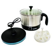 ราคา หม้อต้มไร้สายอเนกประสงค์ หม้อไฟฟ้า Kashiwa รุ่น WDF-106 ขนาด 1 ลิตร (1588495712)