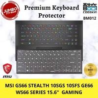 ราคา ตัวป้องกันคีย์บอร์ดระดับพรีเมียม MSI GS66 GE66 15.6 เล่นเกม (25693695132)