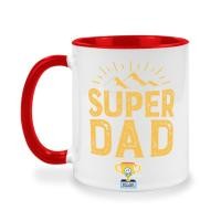 ราคา แก้วกาแฟสกรีนข้อความ Super Dad, ของขวัญสำหรัญคุณพ่อ, วันพิเศษสำหรับคุณพ่อ, แก้วสกรีนข้อความเหมาะสำหรับวันพ่อ (18658782567)