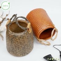 ราคา กระเป๋า กระเป๋ากระจูดทรงถังไซส์ใหญ่มีหูหิ้ว ขนาดปากกว้าง17cm/สูง26cm/ฐานกว้าง25cm (29962207063)