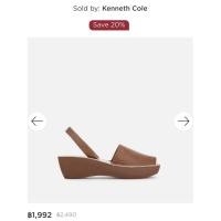 ราคา รองเท้ารัดส้น แบรนด์ Kenneth cole แท้ (9961070025)