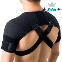 ราคา SYDWA เข็มขัดพยุงไหล่, ไนลอน SBR ปรับรั้งไหล่คู่, การบีบอัดที่ทนทานข้ามการบีบอัดผ้าพันแผลบรรเทาอาการปวดหลัง (45356167600)
