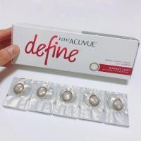 ราคา แบ่งขายคอนแทคเลนส์-2.25 รายวัน one day acuvue define radiant chic ราคาถูก (3286823174)