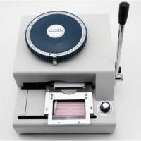 ราคา เครื่องทำตัวอักษรนูน บนบัตร พลาสติก PVC card Embossing Machines (29507231842)