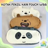 ราคา พรีเมี่ยม WBB กระเป๋าผ้าดินสอ We Bare Bears Grizzly Polar Bear Panda น่ารักที่ไม่ซ้ํากันน่ารักขายส่ง (28156218389)