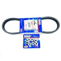 ราคา V-BELT VAN BELT SET NEX, ADDRESS, LETS ORIGINAL NEW SUZUKI 100% (49402409683)