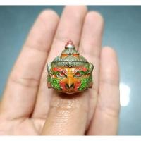 ราคา แหวนพญาครุฑ รุ่น ทรัพย์สุวรรณ ปรับขนาดได้ ิ วัดสุวรรณเจดีย์ จ.อยุธยา มีกล่องกำมะหยี่เดิมๆ (52302501968)