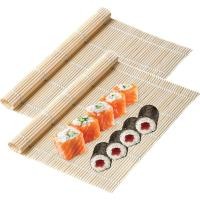 ราคา เสื่อม้วนซูชิ ที่ม้วนซูชิ สำหรับ ทำซูชิ ห่อซูชิ ผลิตจากไม้ไผ่ธรรมชาติ (27064424458)