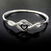 ราคา กำไลเพชร กำไลเงินแท้ เพชร Swiss YTG-11014 (8672282204)