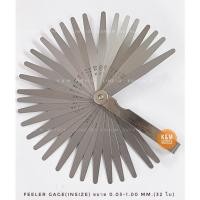 ราคา ฟิลเลอร์เกจ, Feeler Gage (จำนวน 32 ใบ) Brand : INSIZE-อินไซส์ (12930895045)