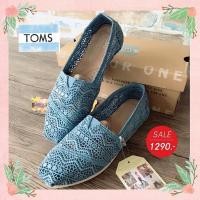 ราคา Toms denim cochert ของแท้100% (11518384844)