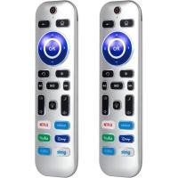 ราคา รีโมทคอนโทรลเรืองแสง 2 แพ็คเฉพาะสําหรับ Roku TV, Fit สําหรับ TCL/Onn/Hisense/Element/Sharp/Philips/Westinghouse/Insignia/JVC/RCA/Hitachi/Sanyo Roku Series TV และ Booku (47152312534)