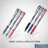 ราคา ปากกาลูกลื่น Faber-Castell Grip X 0.5 / 0.7มม. แดง / น้ําเงิน / ดํา (52105793278)