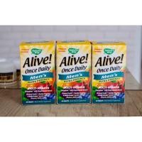 ราคา Nature’s Way Alive! Once Daily Men’s Multi-Vitamin 60 tablets วิตามินรวมสำหรับผู้ชาย (1813129565)
