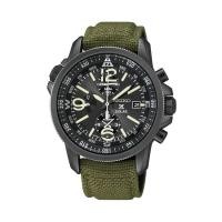 ราคา SEIKO Prospex X Solar Alarm Chronograph ( สีเขียว ) รุ่น SSC295P1,SSC295P (227291915)