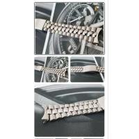 ราคา สายนาฬิกา หัวหัวโค้ง 20mm ใส่ rado voyager purple horse seiko citizen mido 8299 8223 8233 สีเงิน 20mm เทียบ ไม่มีตรา (26518190907)