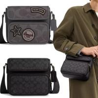 ราคา COACH Sullivan Flap Crossbody In Blocked Signature Canvas มีสีให้เลือก (20069692956)