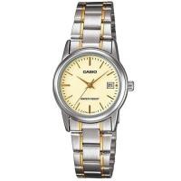 ราคา CASIO Standard นาฬิกาข้อมือผู้หญิง รุ่น LTP-V002SG-9AUDF (536280203)