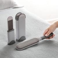 ราคา แปรงไฟฟ้าสถิตแบบสองด้าน สำหรับพกพา แปรงกำจัดขนสัตว์ มีกล่องเก็บ หมา แมว (27233814963)