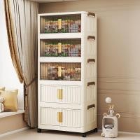 ราคา ้ ตู้เก็บของพับได้ ตู้เก็บของเด็ก ตู้ลิ้นชักพลาสติก กล่องใส่ของ ตู้เก็บของเอนก กล่องเก็บของอเนกประสงค์ มีล้อ 360 องศา พับเก็บได้ สำหรับจัดเก็บเสื้อผ้าและของใช้ในบ้าน ✨kuike193.th✨ (51355011748)