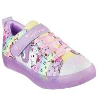 ราคา Skechers Twinkle Toes Twinkle Sparks Ice - Unicorn Burst (29472592133)
