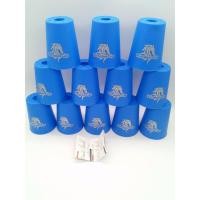 ราคา แก้วสแต็ค YJ Speed Stack Cups Set 12 Pcs Family Sport Game Stacking Rapid FastYJ(Blue) (12196587355)
