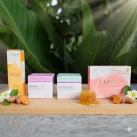 ราคา แท้ 100% ครีมลาเบลล่า ชุดเล็ก 4 ตัว cream labella (572205255)