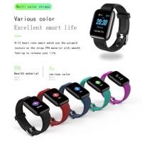 ราคา นาฬิกาเพื่อสุขภาพหน้าจอสี D13 SMART BRACELET smartband วัดความดัน วัดหัวใจ นับก้าว (3500249776)