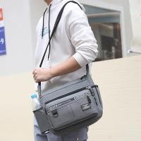 ราคา กระเป๋าย่ามวินเทจผู้ชายพร้อมวัสดุผ้าอ๊อกฟอร์ดที่ทนทานปิดซิปที่ปลอดภัยเหมาะสําหรับงานเลี้ยงออกเดท (40327726570)