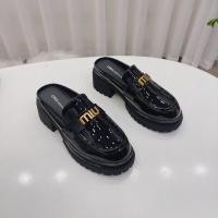 ราคา MIU MIU อ่างร้อนผู้หญิงพร้อมพื้นยกสูงบุคลิกภาพสูง 5 ซม (28219784984)