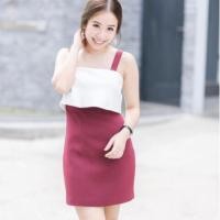 ราคา เดรสสีแดง ยี่ห้อ Lady jane (487325079)