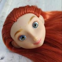 ราคา หัวตุ๊กตาบาร์บี้เจ้าหญิงเมอร์ริด้า คลาสสิคดอลล์ รุ่นเก่าหายาก Merida classic doll Disney Barbie head (5313946265)
