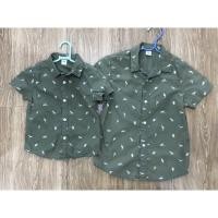ราคา เสื้อเชิ๊ตแขนสั้นเด็ก aiiz มือสอง ลายไดโนเสาร์สีเขียว 1-2y & 4-5y (12511007067)