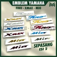 ราคา 2 PCS 3D RAISED EMBLEM สติ๊กเกอร์มอเตอร์ไซค์ สติ๊กเกอร์โลโก้ YAMAHA TYPE ACRYLIC EMBLEM MIO J MIO SOUL MIO Z MIO 125 FINO XMAX 3D RAISED ด้านข้างโลโก้ร่างกาย YAMAHA PNP ACRYMATIC 2MM (27152739677)