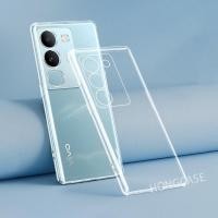 ราคา เคสโทรศัพท์มือถือ TPU แบบใส บาง กันกระแทก สําหรับ vivo V29E 5G vivoV29E V29pro V29 V27 E pro vivoV29 vivoV27 V27pro V27E vivoV27E 2023 (23659301187)