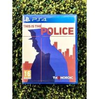 ราคา แผ่นเกม ps4 มือสอง / THIS IS THE POLICE / zone 2 (9913935614)