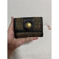 ราคา กระเป๋าสตางค์โค้ช3พับมือสองcoach (15055988555)