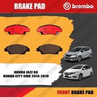 ราคา Brembo ผ้าเบรค HONDA JAZZ GK, HONDA CITY GM6 2014-2019, ฮอนด้า แจ๊ส GK, ฮอนด้า ซิตี้ GM6 ปี 2014-2019 [คู่หน้า] (10724567305)