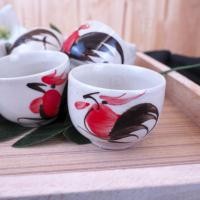 ราคา (แพ็คละ 5 ใบ) ถ้วยน้ำชา เซรามิค แก้วจอกชา ถ้วยน้ำจิ้ม ลายไก่ (6519903666)