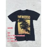 ราคา (ไม่รู้ว่าแท้/ปลอม พิจารณาก่อนกดนะคะ) เสื้อวง The weeknd XO (24444583770)