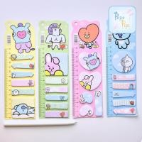 ราคา Sticky Notes ไม้บรรทัด BT Boy Band เกาหลี Note Memo โพสต์หน้าบุ๊คมาร์ค (41305710015)