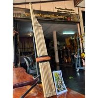 ราคา แคนลิ้นเงินคู่อย่างดีคีย์Am เต้าไม้ประดู่ คัดไม้พิเศษ (18596326851)